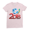 world cup 2018 Ladies Fitted T-Shirt