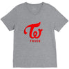 THIS TWICE V-Neck Tee