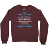 Dear Daddy, Thanks for Being my Dad Baby Boy Letter to Father Crewneck Sweatshirt