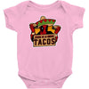 piscina de la muerte   tacos Baby Onesie