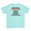 Smartass January Girl Youth Tee
