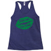 kiss me i am irish Racerback Tank