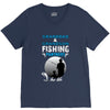 Granddad &amp; Grandson Fishing Partners For Life V-Neck Tee