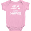 ask me about my lego ninjago Baby Onesie