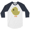 chicken baby 3/4 Sleeve Shirt