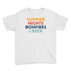 Summer Night Bonfires Beer Youth Tee