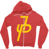 jake paul yellow Zipper Hoodie