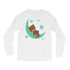 brown sleep Long Sleeve Shirts