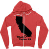 Whale's Vagina CA Zipper Hoodie