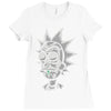 scientific sketch Ladies Fitted T-Shirt