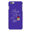 she reads books to live book lover iPhone 6/6s Plus Case