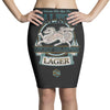 lucky dragon lager Pencil Skirts