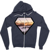 Nature Diamond Zipper Hoodie