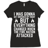 I blame the Fire Nation for my laziness Ladies Fitted T-Shirt