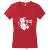 awesome possum Women's V-Neck T-Shirt
