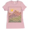 mountain line Ladies Fitted T-Shirt