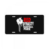 RED PAINBALL License Plate