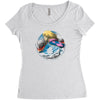in the midst of war Women's Triblend Scoop T-shirt