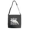 no porpoise Adjustable Strap Totes