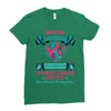 Thyroid Cancer Warrior Ladies Fitted T-Shirt