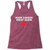 Make Canada Great Again Racerback Tank