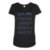 c and d Maternity Scoop Neck T-shirt