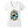 child and monsters Women's V-Neck T-Shirt