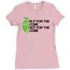 in it for the outcome Ladies Fitted T-Shirt