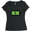 Powerfull Son Women's Triblend Scoop T-shirt
