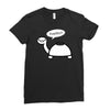 mine turtle Ladies Fitted T-Shirt