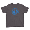 bass clef in blue Youth Tee