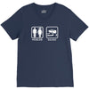 drifting   problem solved mens funny V-Neck Tee