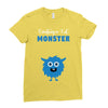 Creating A Lil Monster Baby Boy Ladies Fitted T-Shirt
