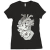 Heart Ladies Fitted T-Shirt