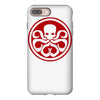 red skull logo avengers marvel comics gift iPhone 8 Plus