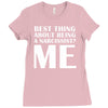 best thing about being a narcissist Ladies Fitted T-Shirt