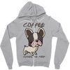coffee makes me poop Zipper Hoodie