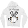 my puns are Zipper Hoodie