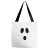 boo face Tote Bags