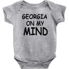 georgia is my mind Baby Bodysuit