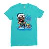 tresh daily Ladies Fitted T-Shirt