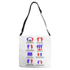 how politics work Adjustable Strap Totes