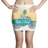 ride and surf Mini Skirts