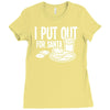 i put out for santa claus Ladies Fitted T-Shirt