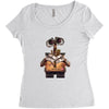 Wall-E Friends Groot Women's Triblend Scoop T-shirt