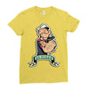 go vegan 5 Ladies Fitted T-Shirt
