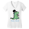 tee rex Women's V-Neck T-Shirt