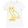 drake, ovoxo owl Ladies Fitted T-Shirt