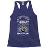 I Dont Need Therapy Need Pin Bowling Racerback Tank