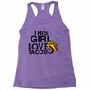 This Girl Loves Tacos Racerback Tank